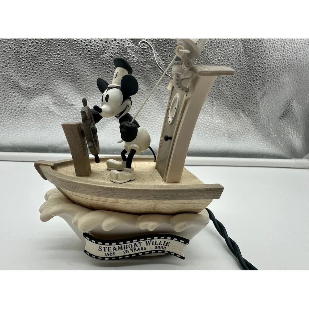 Disney Hallmark Steamboat Willie 75 Years 2003 Keepsake Ornament QXD5047 Mickey